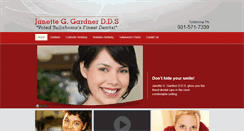 Desktop Screenshot of drjgardner.com